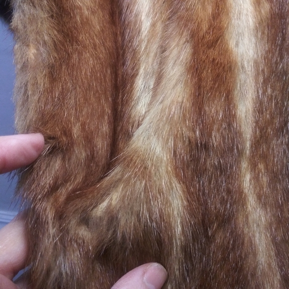 Vintage Mink Stole Rare Larger Size From Steinfeld's Tucson - Picture 3 of 11